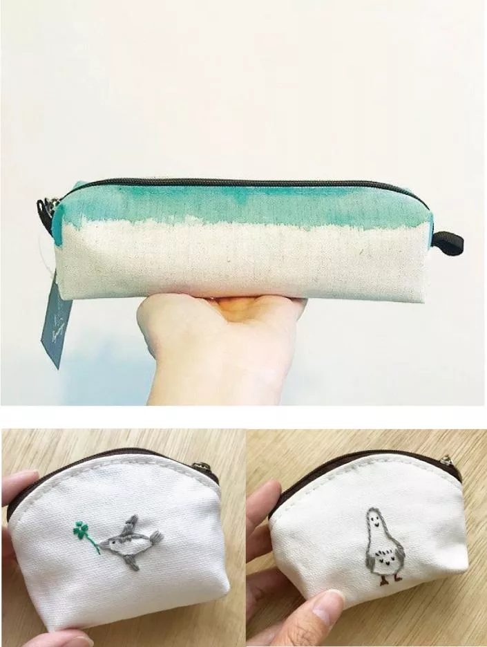 布可布知的手作布包／刺繡包