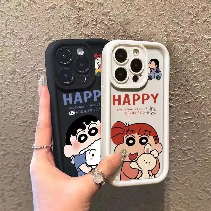 蠟筆小新金剛砂iPhone手機殼