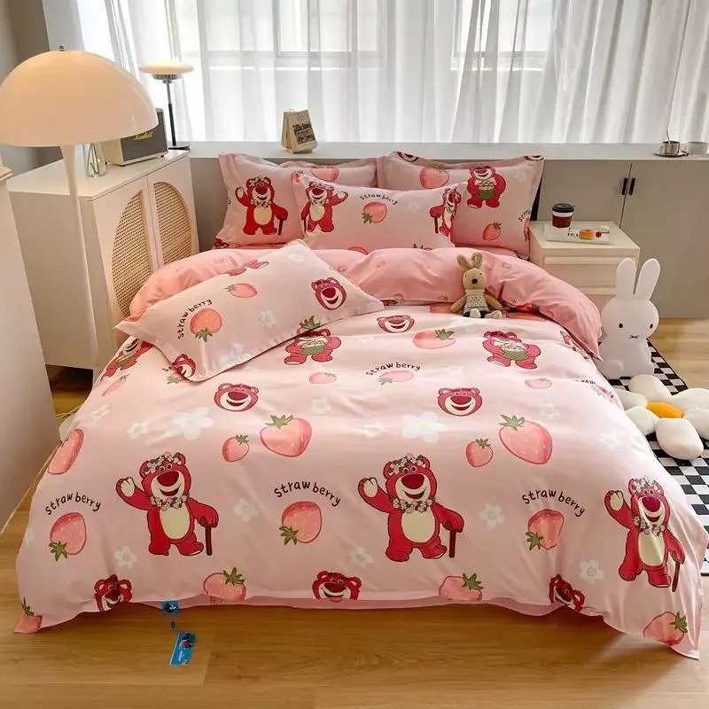 🛏️ 迪士尼印花四件套 |🍓 草莓熊熊 🍓