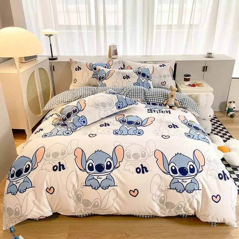 🛏️ 迪士尼印花四件套 |💜 史迪仔 🛸