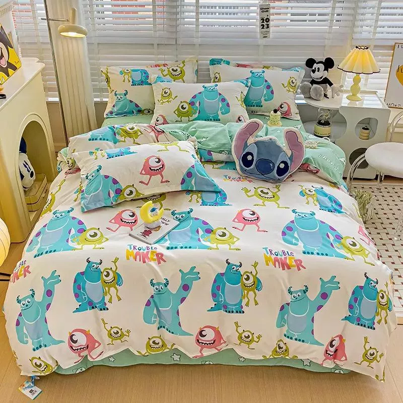 🛏️ 迪士尼印花四件套 |👾 怪獸學院 🎓