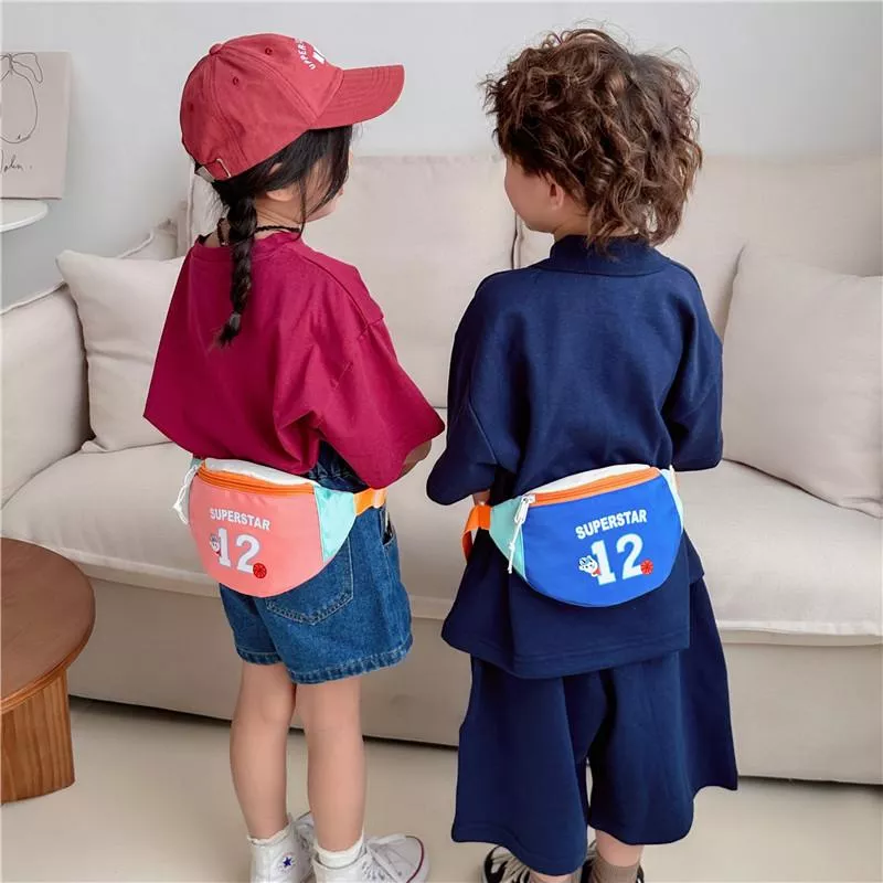 🎒 蝶時舞可愛運動風胸包