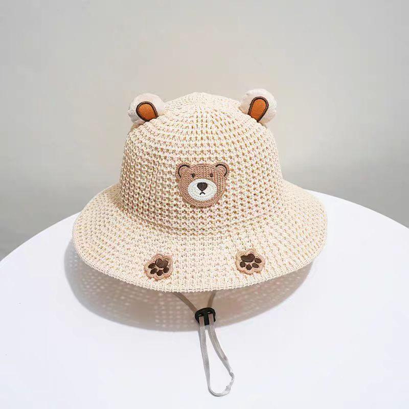 🐻 萌熊手工編織帽