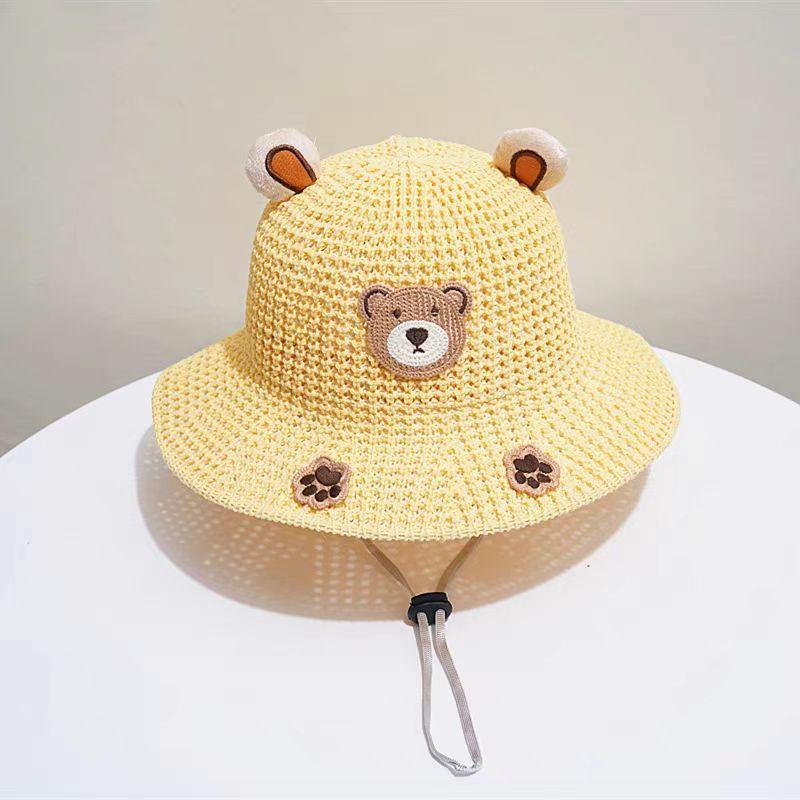 🐻 萌熊手工編織帽