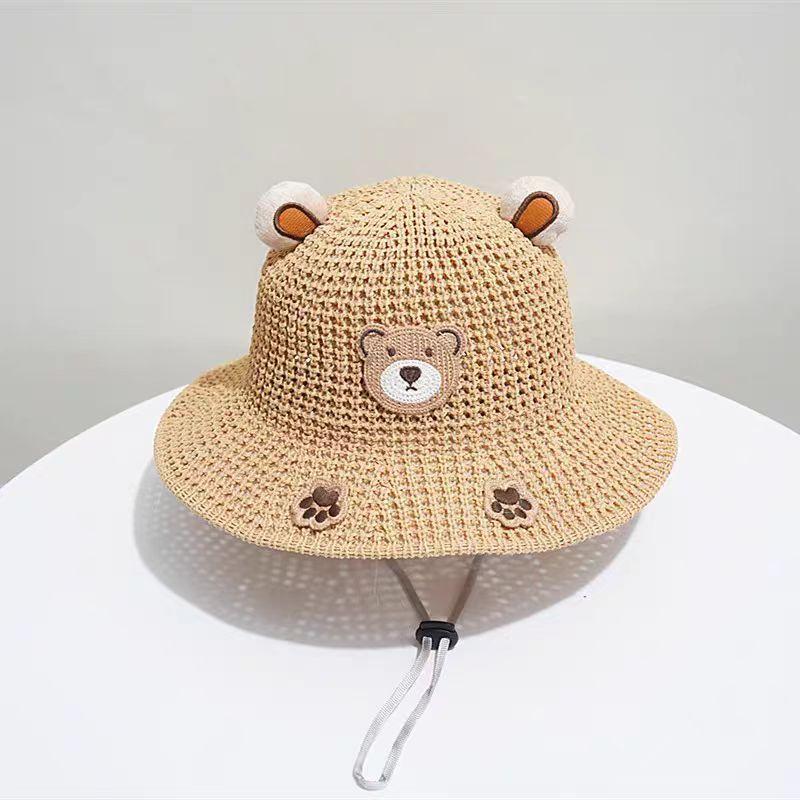 🐻 萌熊手工編織帽