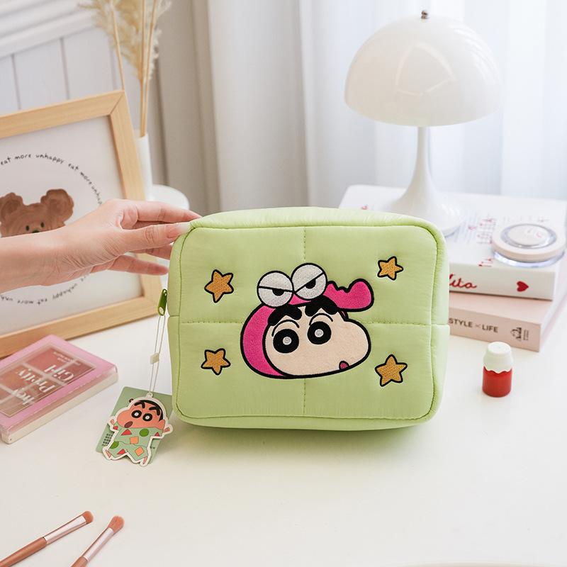 🎒蠟筆小新大容量化妝包｜出遊也要萌萌der！