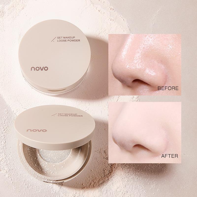🩰 NOVO柔焦微米持妝粉餅｜霧面不黏膩，定妝超服貼！