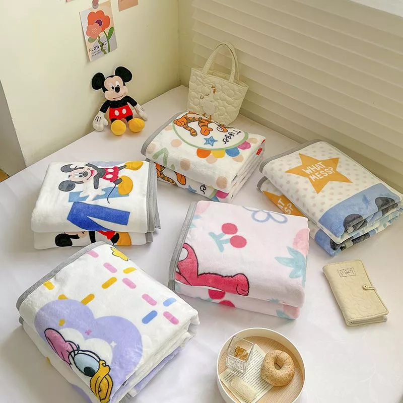 🎉 卡通迪士尼兒童毛毯｜加厚牛奶絨舒適暖心 🧸