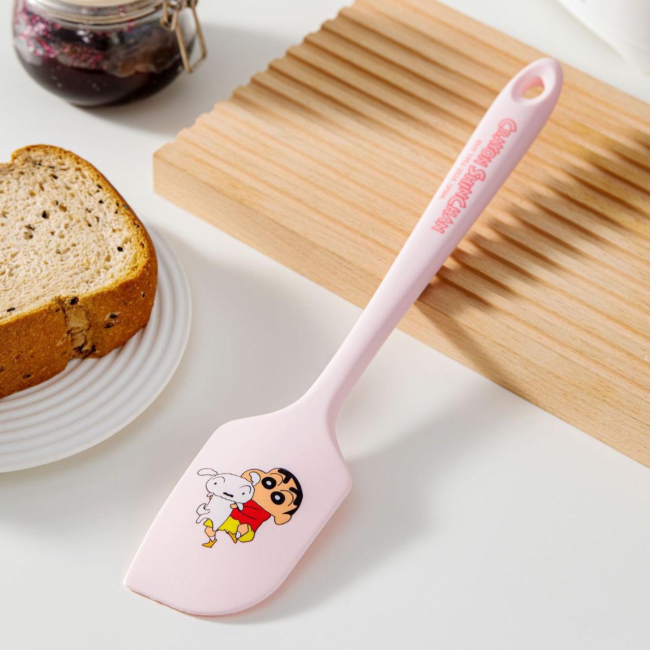 🧁 蠟筆小新正版 食品級硅膠刮刀 🍥