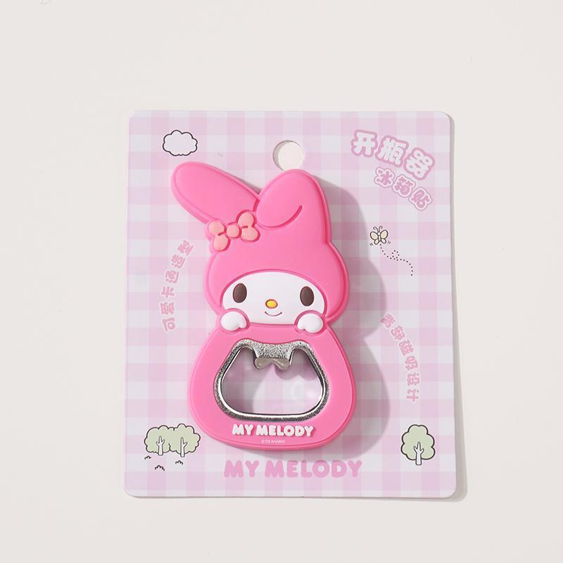 ✨ MINISO × 三麗鷗｜開瓶器＋磁貼二合一 🍼🧲