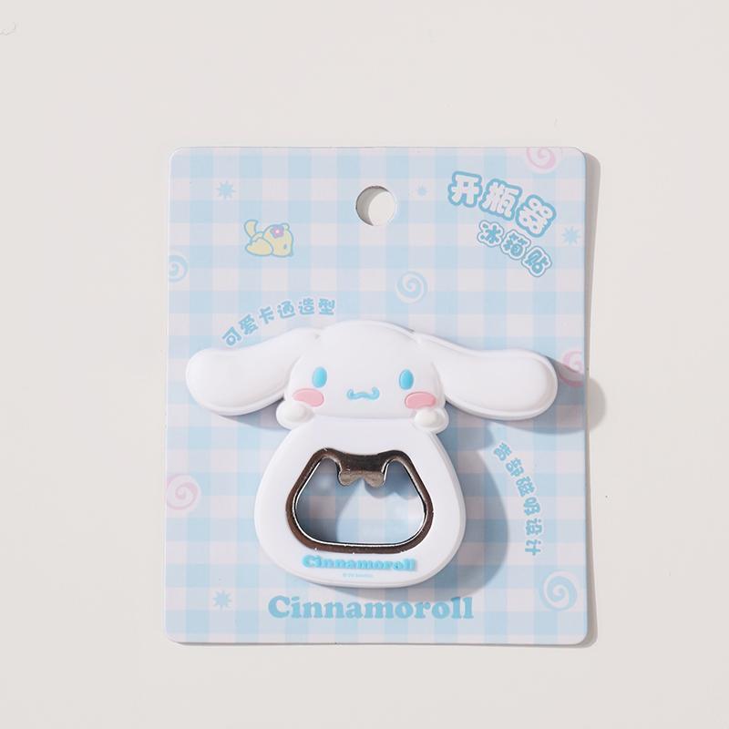 ✨ MINISO × 三麗鷗｜開瓶器＋磁貼二合一 🍼🧲