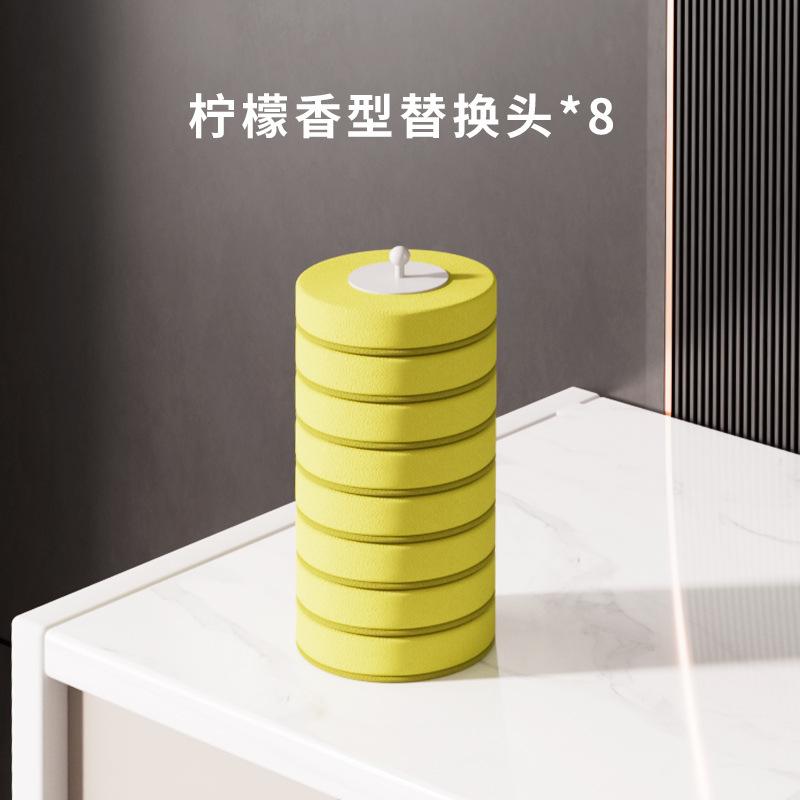 🧼 香薰款可拋式馬桶刷｜自動開蓋+一次性刷頭設計