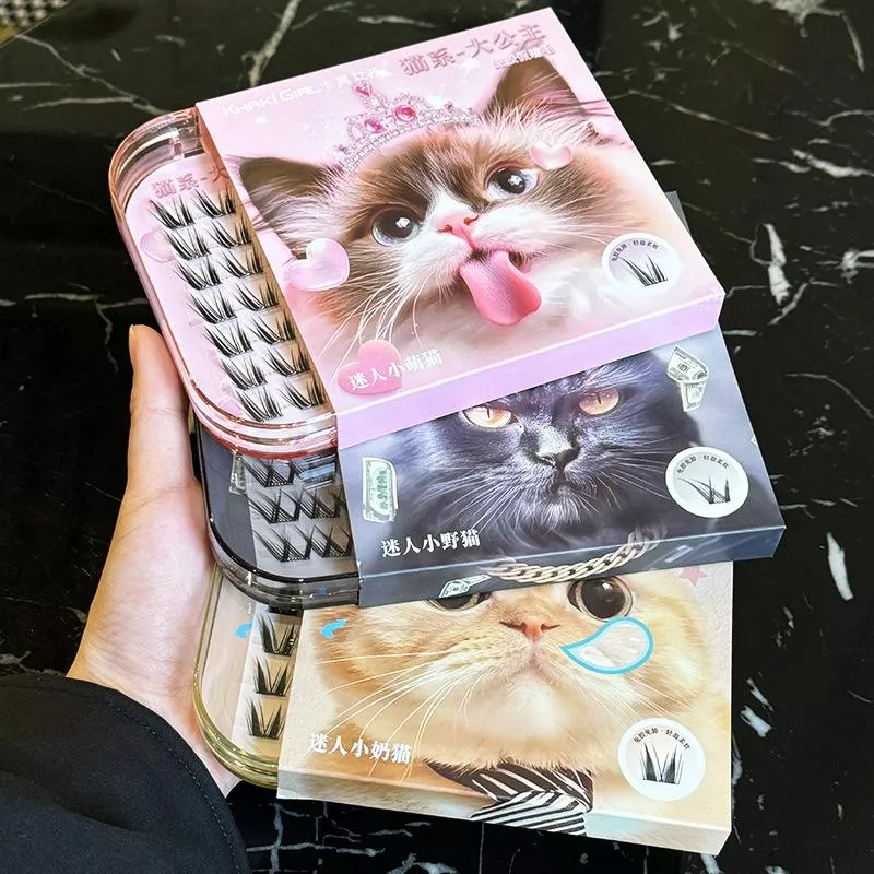 😽貓系免膠假睫毛