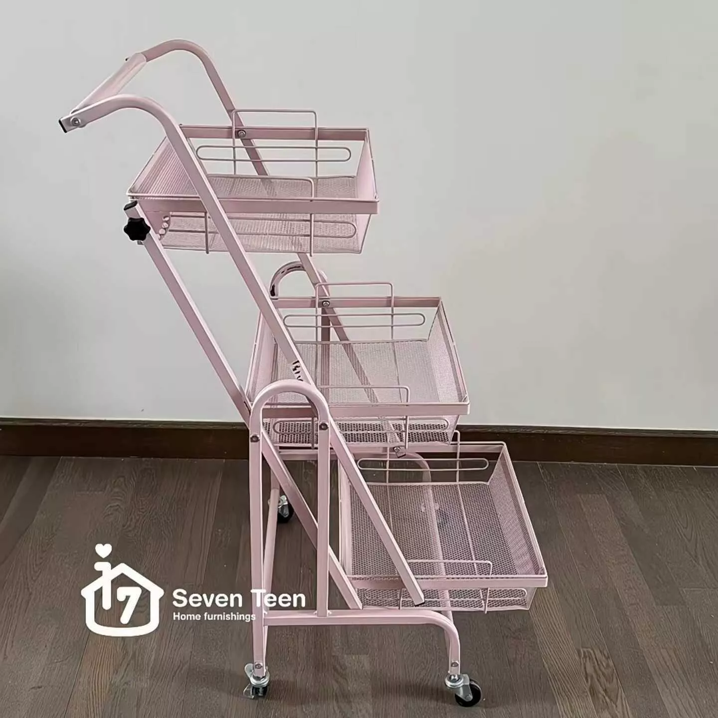 🛒✨ 三層伸展多功能收納推車 ✨🛒