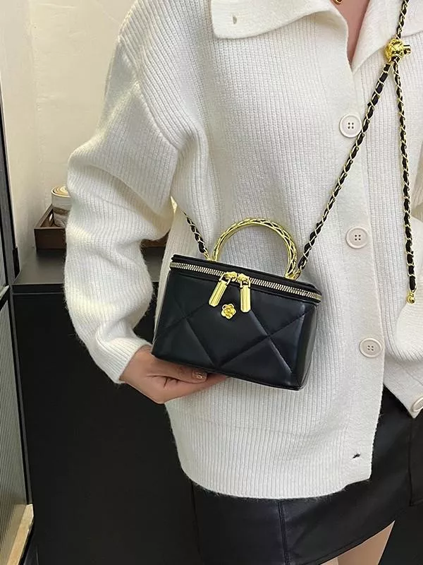 🖤優雅菱格小香風鍊條包🖤