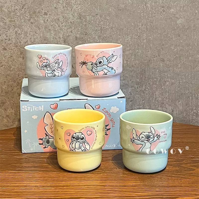🩵史迪仔波點疊疊杯4入組🩷
