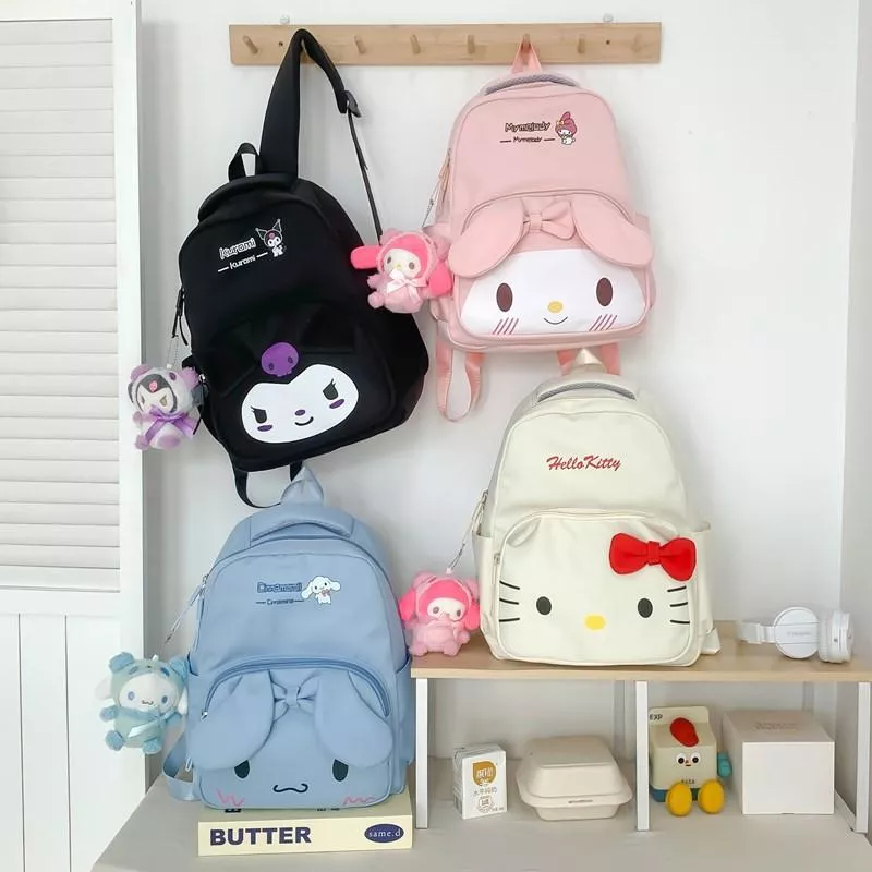 💕萌趣三麗鷗雙肩後背包💕