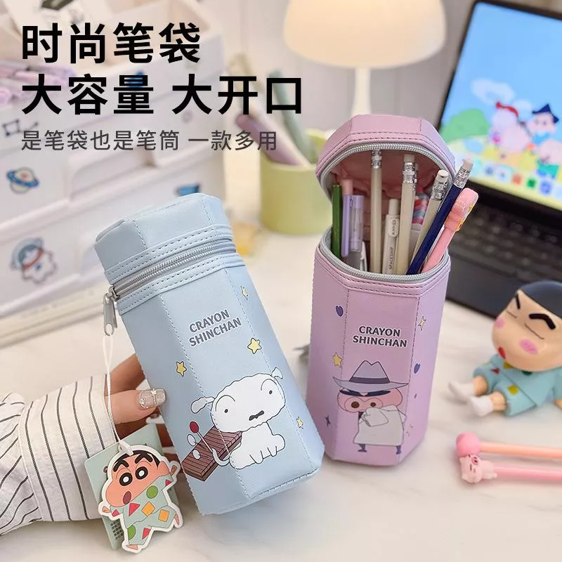 🌟時尚蠟筆小新 站立式大容量筆袋🌟