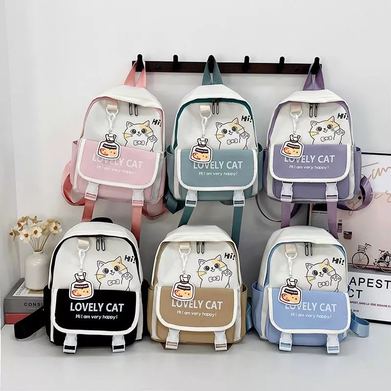 🎒🐱 LOVELY CAT 可愛小貓雙肩包 🐱🎒