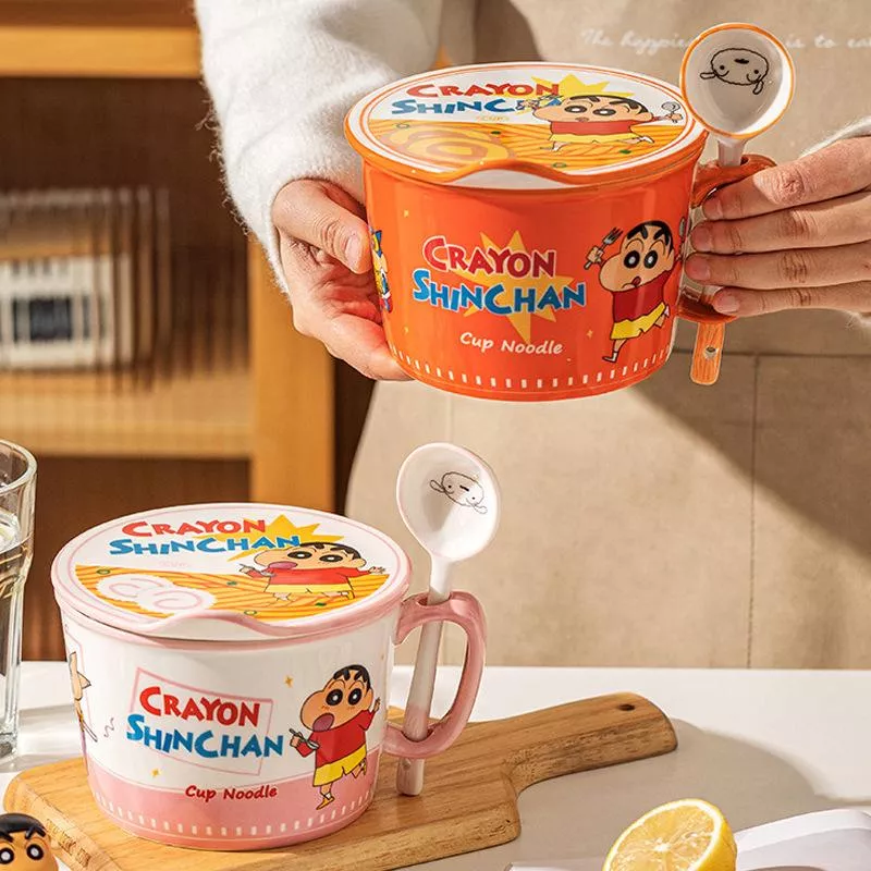 🍜 蠟筆小新泡麵碗