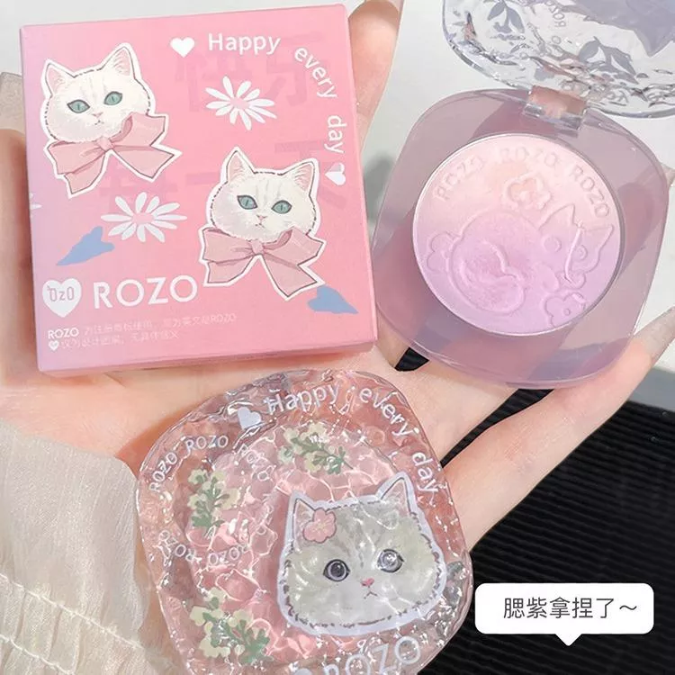 🎀 ROZO萌趣喵喵腮紅盤 🎀