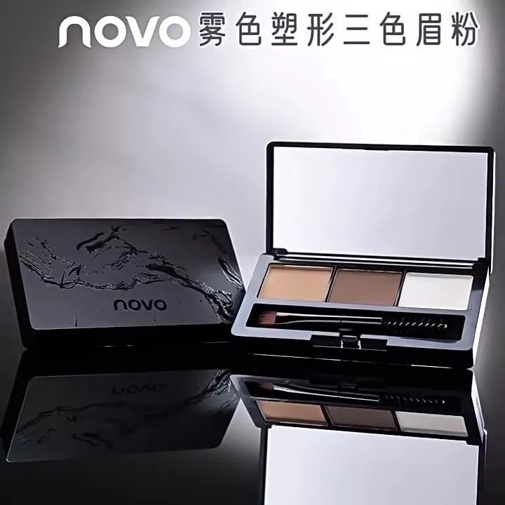 🖤 NOVO三色眉粉多用盤 🖤