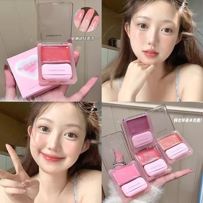 Cappuvini 卡泡維妮 元氣光感腮紅膏 💖