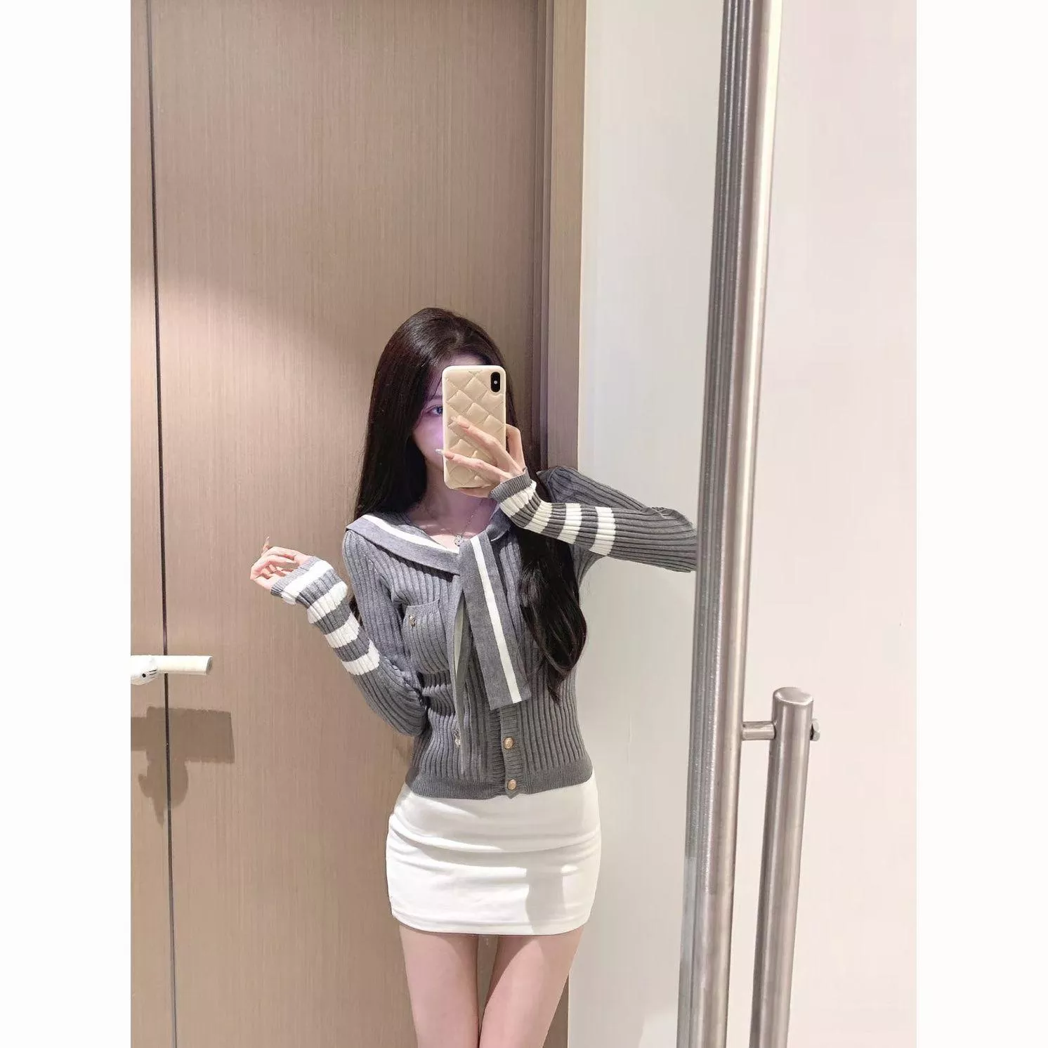 🎀 2025秋季新款學院風海軍領套裝🎀