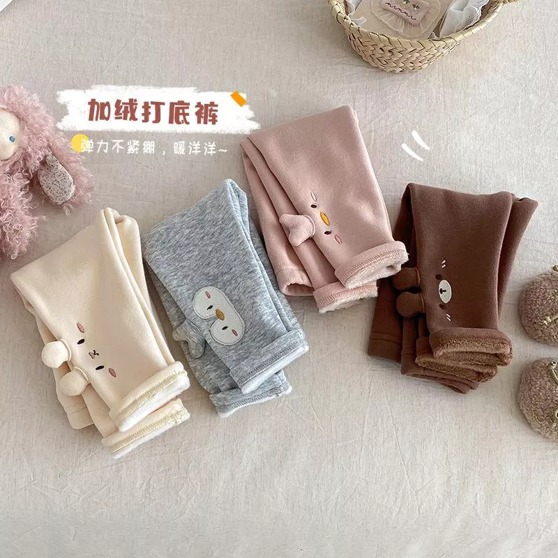 🎀女童超萌立體耳朵加厚打底褲