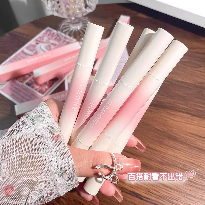 💗ARMOSU 6色水潤嘟嘟唇蜜｜晶透水光・潤而不黏・素顏也好看✨