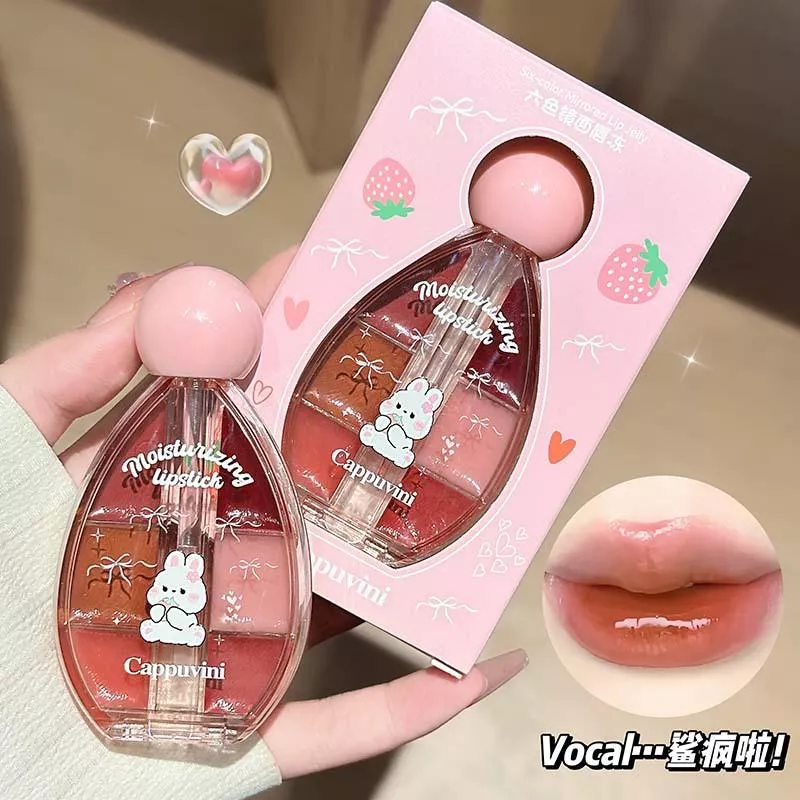 🎀 CAPPUVINI六色鏡面唇凍 🎀