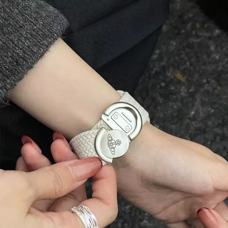 ✨ 土星磁吸編織 Apple Watch 錶帶｜高級感百搭款