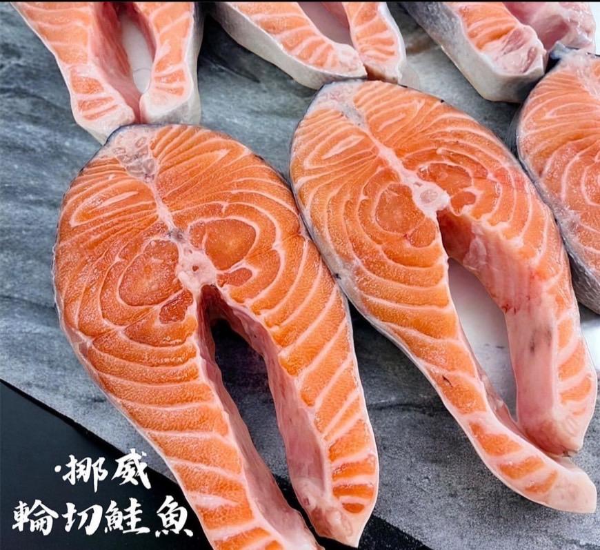 挪威鮭魚輪切片