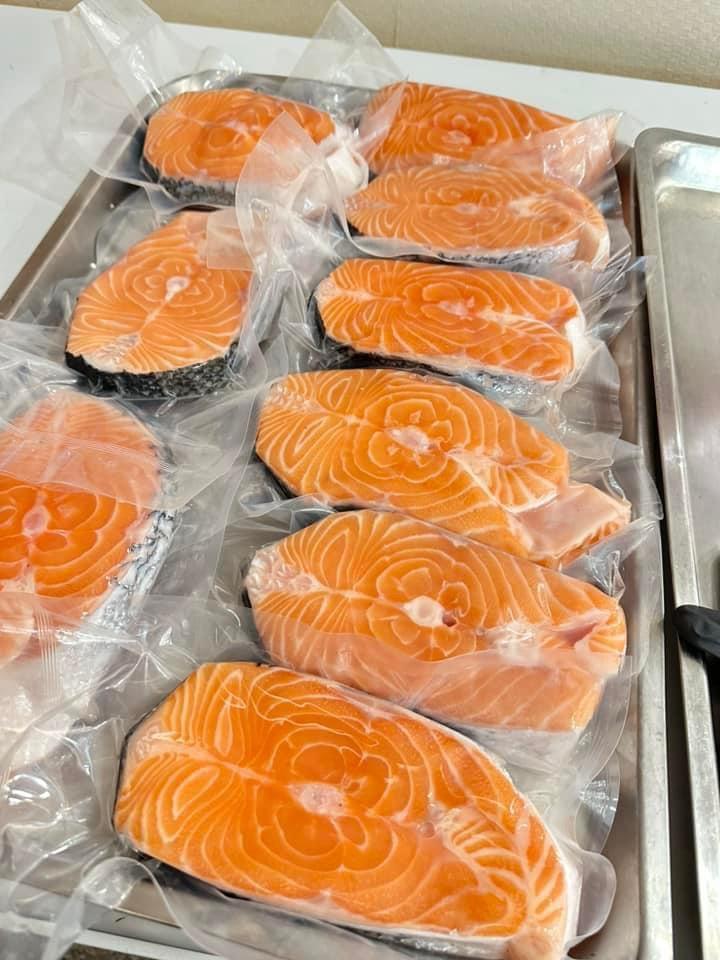挪威鮭魚輪切片