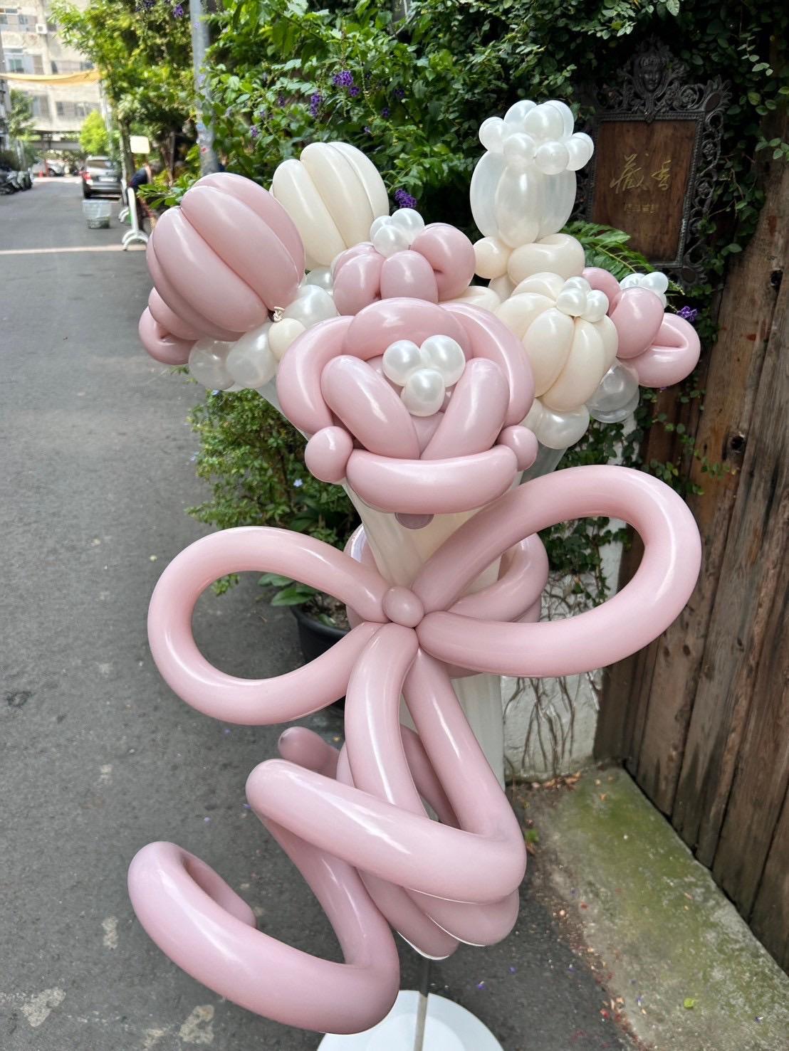 韓式氣球花束