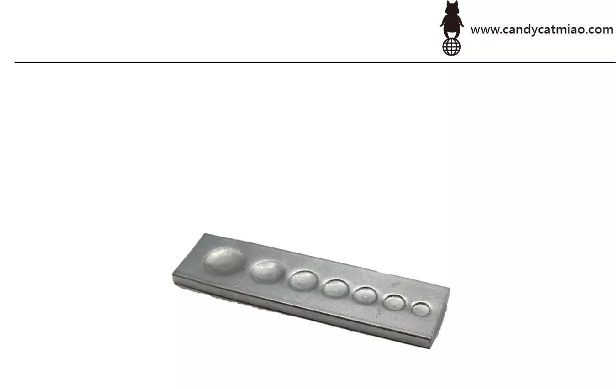 四合扣鉚釘底座七合一模具