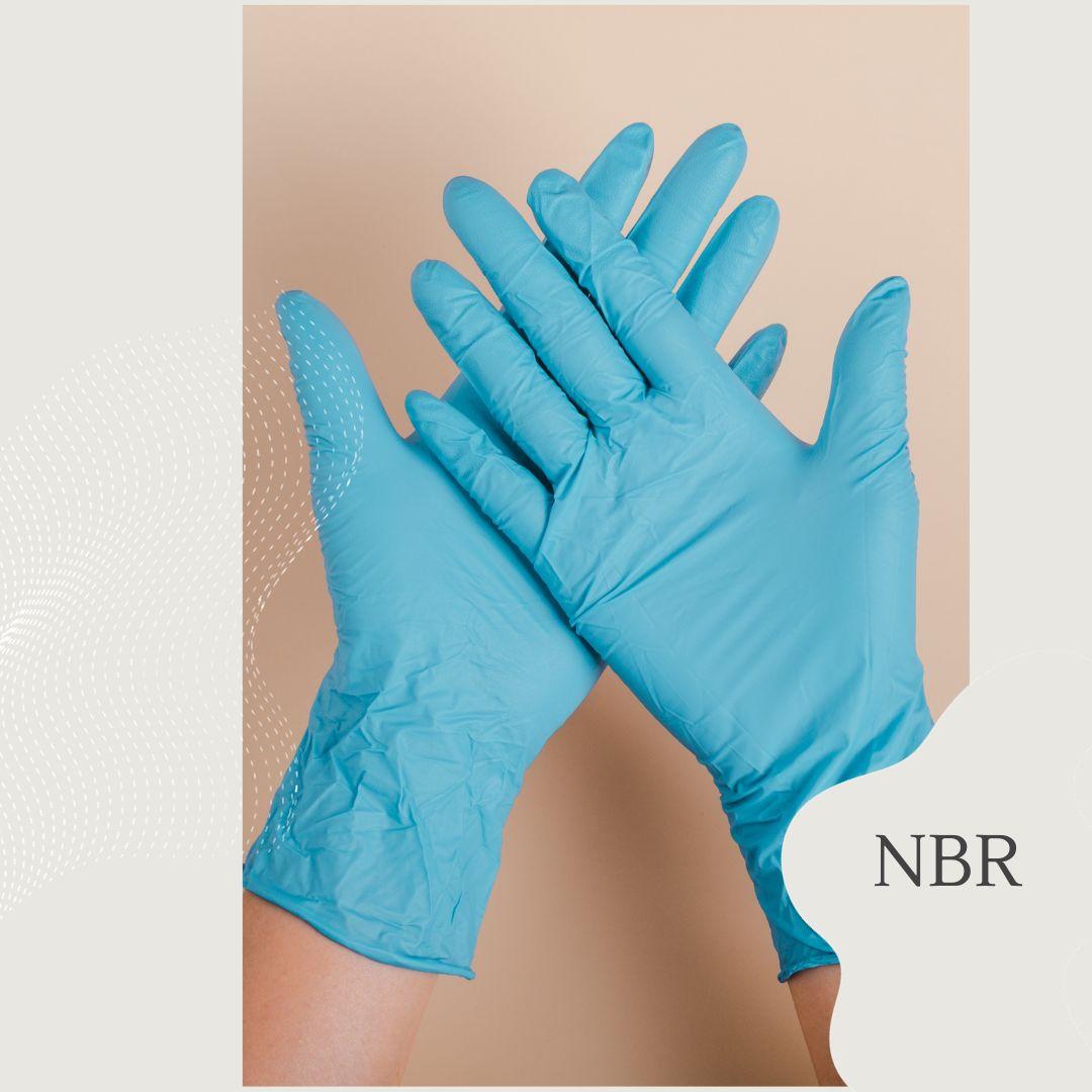 NBR手套(藍)