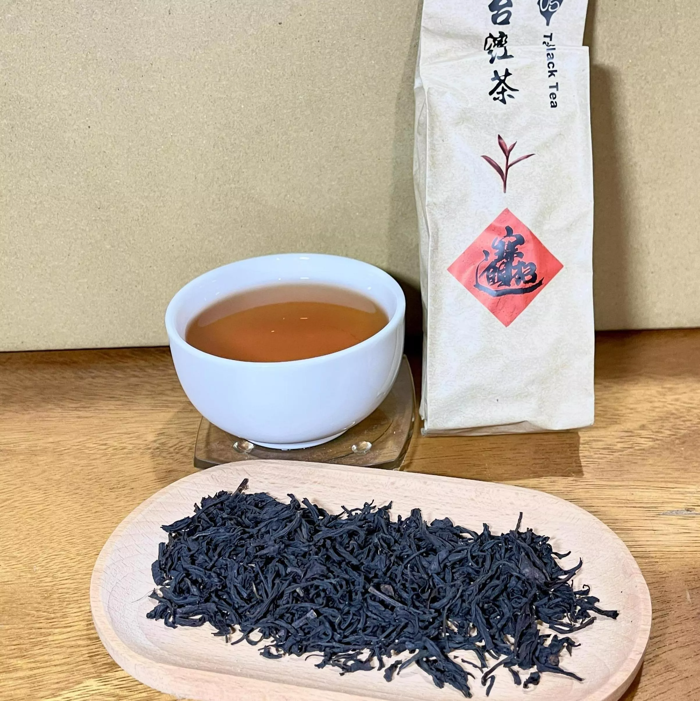 【阿薩姆紅茶+台灣山茶】魁花紅茶 2兩75g