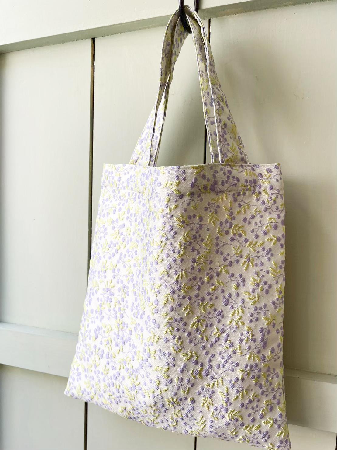 春天花布手提布袋 輕便手提袋 / Spring Floral Design Bag