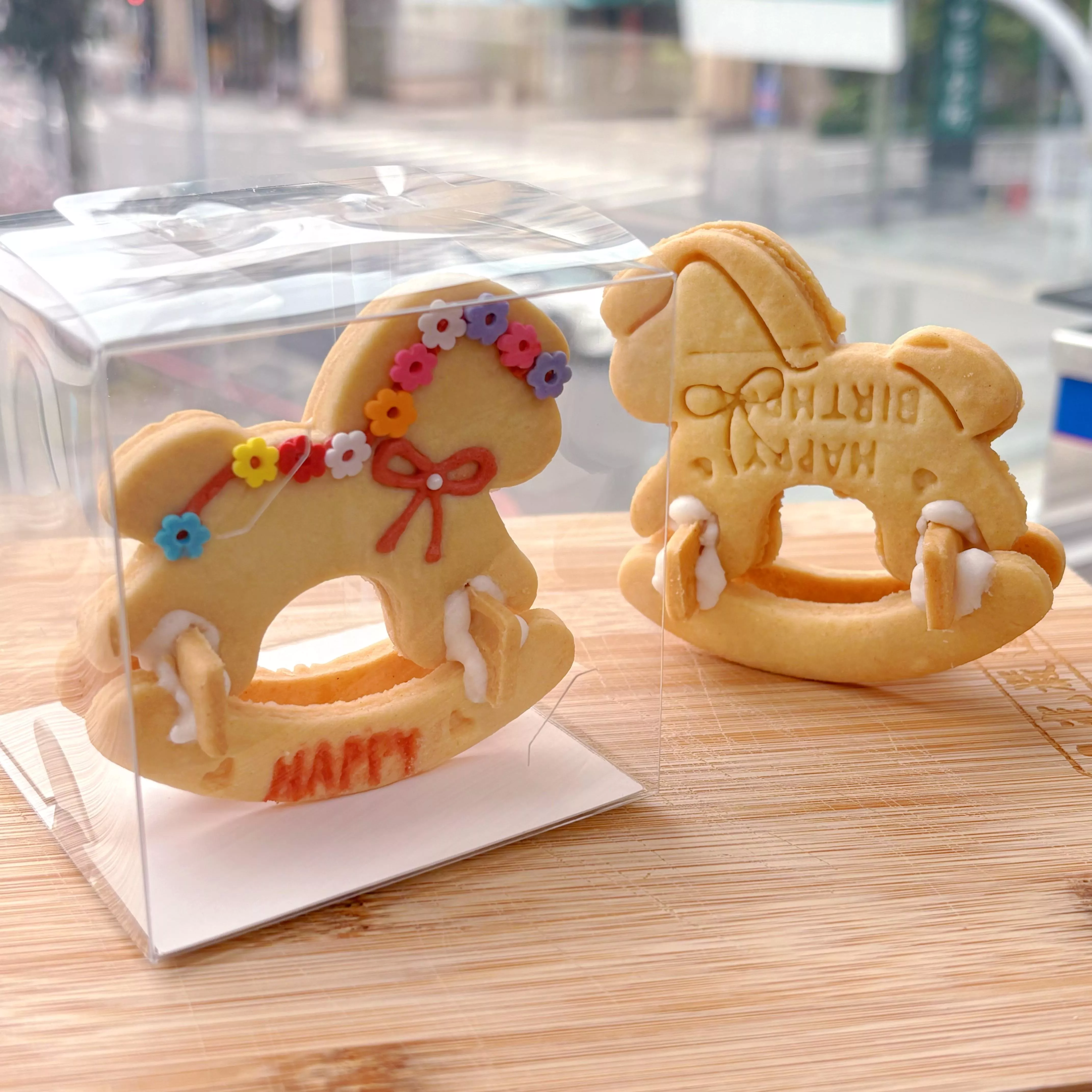【開心朵朵｜搖搖馬】｜餅乾拼裝 ｜DIY材料包
