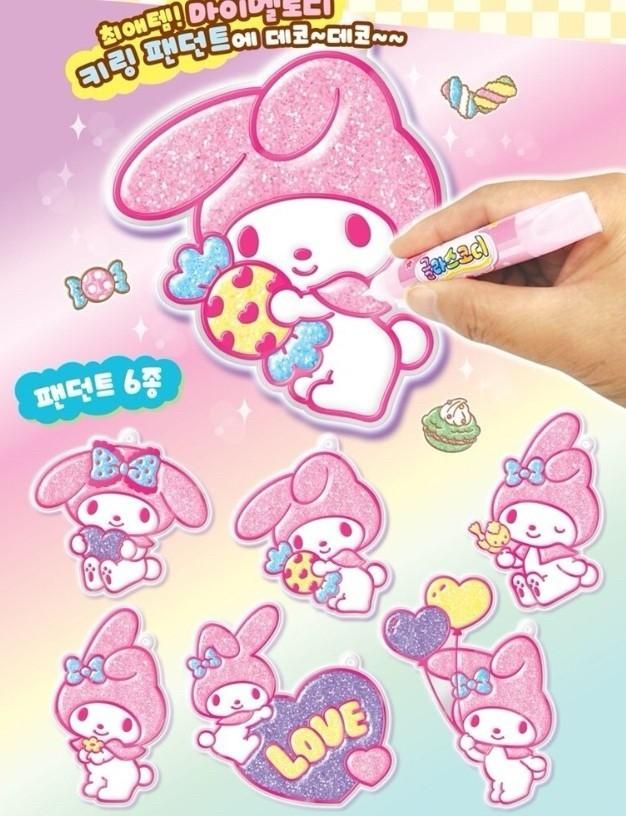 韓國正版三麗鷗 HELLO KITTY 彩繪吊飾