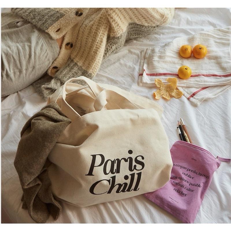 韓國 Hotel Paris Chill 帆布袋