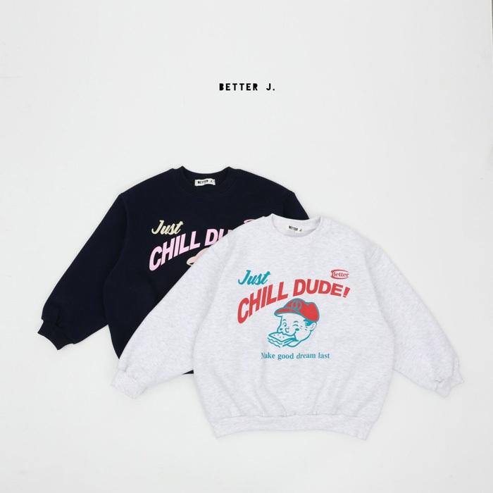 【105-160 親子款】韓國童裝 better 冬季商品 chill 內刷毛上衣