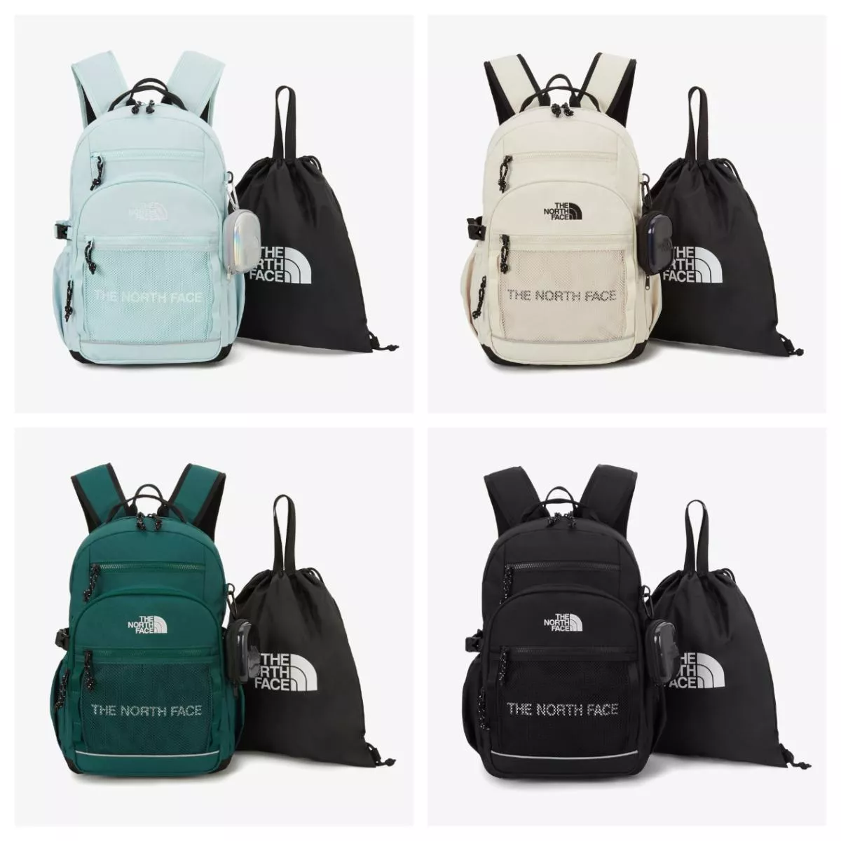 【配件】THE NORTH FACE  22L 書包三件組