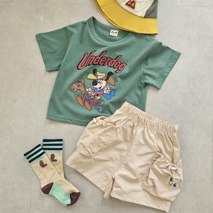 【80-133】韓國童裝 夏季商品 1STBLUE Underdog 上衣