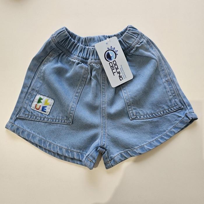 【80-133】韓國童裝 夏季商品 1STBLUE 牛仔短褲