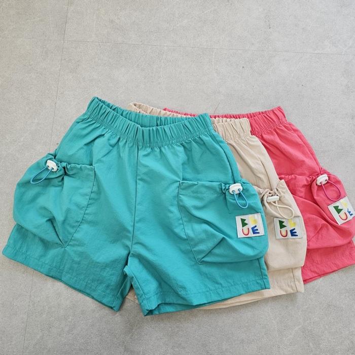 【80-133】韓國童裝 夏季商品 1STBLUE 口袋抽繩褲