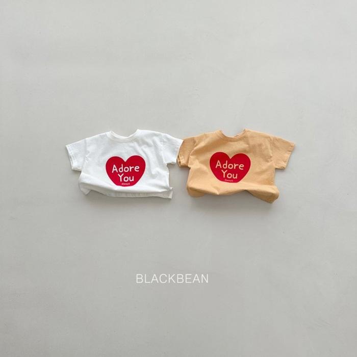 【80-120】韓國童裝 BLACKBEAN 夏季商品 愛心上衣
