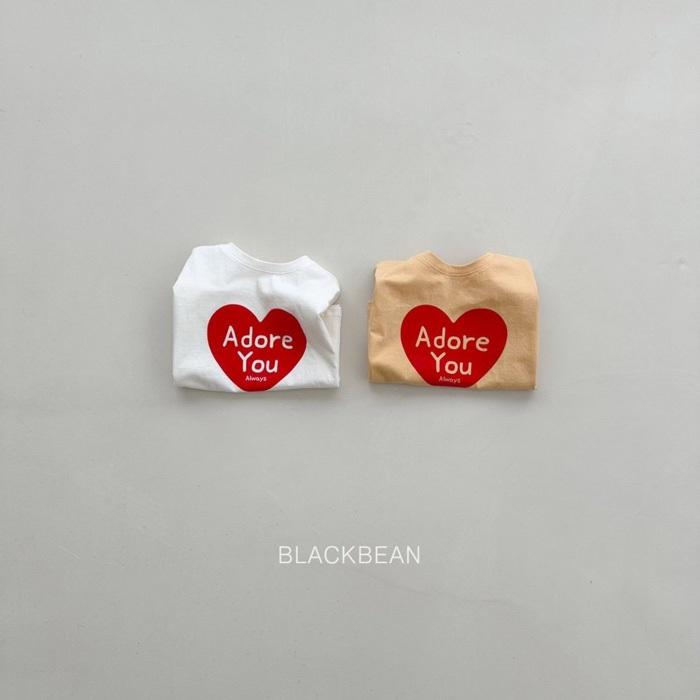 【80-120】韓國童裝 BLACKBEAN 夏季商品 愛心上衣