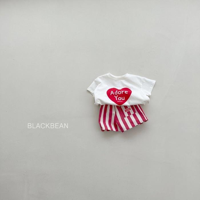 【80-120】韓國童裝 BLACKBEAN 夏季商品 愛心上衣